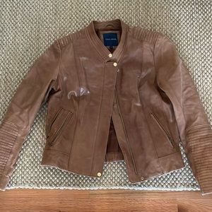 100% Leather Jacket! Distressed look